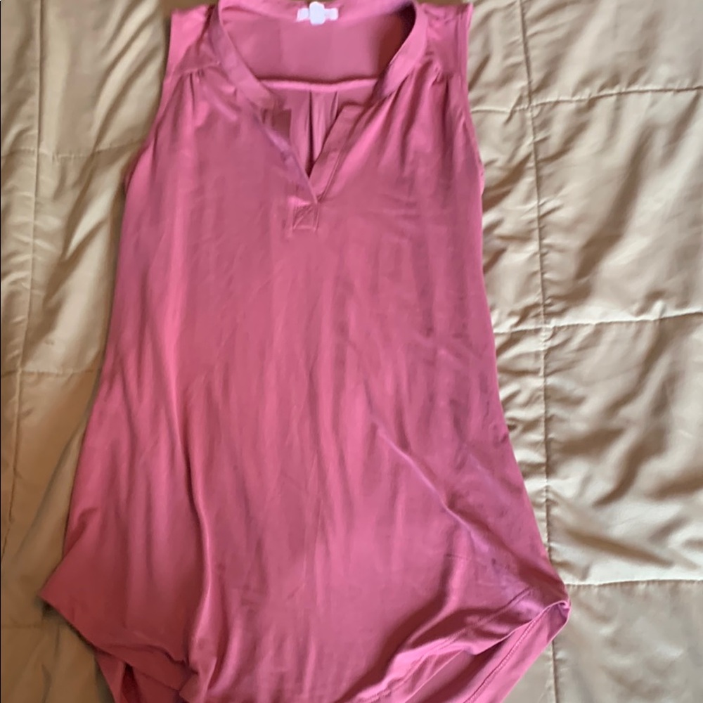 Sleeveless Pink Women's Top